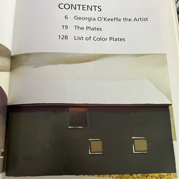 Barnes & Noble Georgia O'Keeffe Art Book - Blue and Cream - Picture 2 of 12
